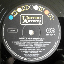 What's New Pussycat? Soundtrack (Burt Bacharach) - cd-cartula