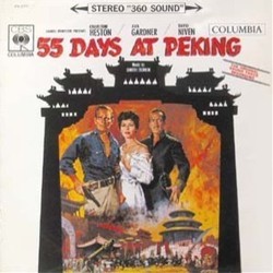 55 Days at Peking Soundtrack (Dimitri Tiomkin) - Cartula
