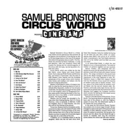 Circus World Soundtrack (Dimitri Tiomkin) - CD Trasero