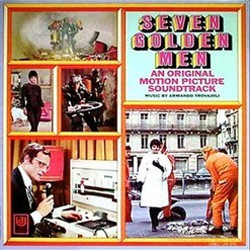 Seven Golden Men Soundtrack (Armando Trovaioli) - Cartula