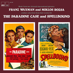 The Paradine Case and Spellbound Soundtrack (Mikls Rzsa, Franz Waxman) - Cartula