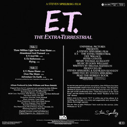 E.T. the Extra-Terrestrial Soundtrack (John Williams) - CD Trasero