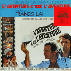 L'Aventure c'est l'Aventure Soundtrack (Francis Lai) - Cartula