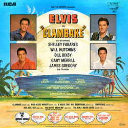 Clambake Soundtrack (Elvis ) - CD Trasero