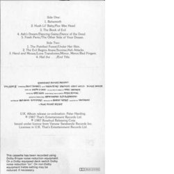 Evil Dead II Soundtrack (Joseph LoDuca) - cd-cartula