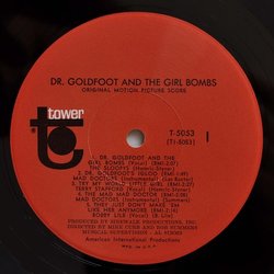 Dr. Goldfoot & The Girl Bombs Soundtrack (Various Artists, Les Baxter) - cd-cartula