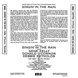 Singin' in the Rain Soundtrack (Various Artists, Lennie Hayton) - CD Trasero