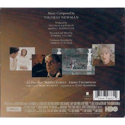 Angels in America Soundtrack (Thomas Newman) - cd-cartula