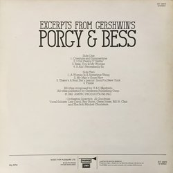 Porgy And Bess Soundtrack (George Gershwin, Ira Gershwin) - CD Trasero