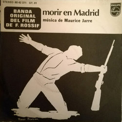 Morir en Madrid Soundtrack (Maurice Jarre) - Cartula