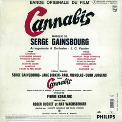 Cannabis Soundtrack (Serge Gainsbourg) - CD Trasero