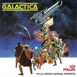 Battlestar Galactica Soundtrack (Glen A. Larson, Stu Phillips) - Cartula