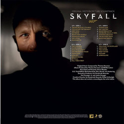 Skyfall Soundtrack (Thomas Newman) - CD Trasero