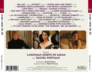 Bel Ami Soundtrack (Lakshman Joseph De Saram, Rachel Portman) - CD Trasero