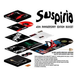 Suspiria Soundtrack (Dario Argento, Agostino Marangolo, Massimo Morante, Fabio Pignatelli, Claudio Simonetti) - cd-cartula