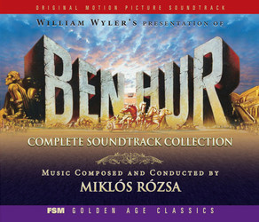 Ben-Hur Soundtrack (Mikls Rzsa) - cd-cartula