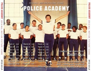 Police Academy Soundtrack (Robert Folk) - CD Trasero
