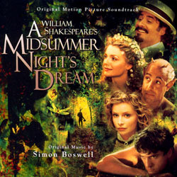 A Midsummer Night's Dream Soundtrack (Simon Boswell) - Cartula
