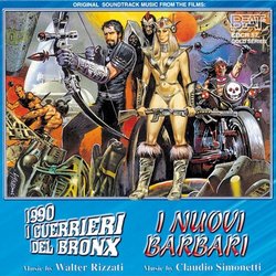 1900: I Guerrieri del Bronx / I Nuovi Barbari Soundtrack (Walter Rizzati, Claudio Simonetti) - Cartula