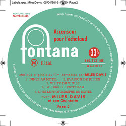 Ascenseur pour lchafaud Soundtrack (Various Artists, Miles Davis) - cd-cartula