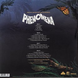 Phenomena Soundtrack (Simon Boswell,  Goblin) - CD Trasero