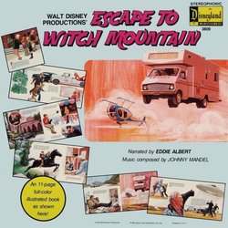 Escape to Witch Mountain Soundtrack (Eddie Albert, Various Artists, Johnny Mandel) - CD Trasero