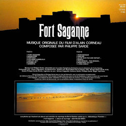 Fort Saganne Soundtrack (Philippe Sarde) - CD Trasero