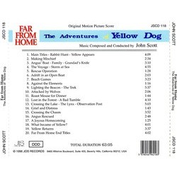 Far From Home: The Adventures of Yellow Dog Soundtrack (John Scott) - CD Trasero