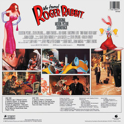 Who Framed Roger Rabbit Soundtrack (Mel Blanc, Toon Chorus, Charles Fleischer, Amy Irving, Alan Silvestri) - CD Trasero