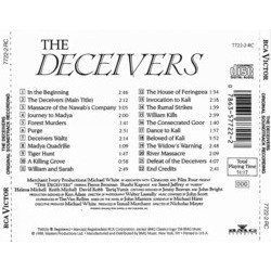 The Deceivers Soundtrack (John Scott) - CD Trasero