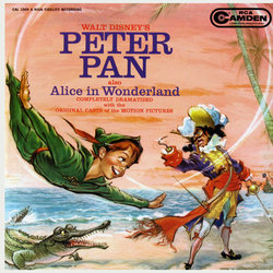Peter Pan / Alice In Wonderland Soundtrack (Various Artists, Kathryn Beaumont, Bobby Driscoll, Norman Leyden, Joe Reisman's Orchestra and Chorus, Henri Rene, Oliver Wallace, Ed Wynn) - Cartula