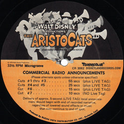 The AristoCats Soundtrack (Various Artists, George Bruns) - cd-cartula