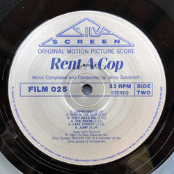Rent-a-Cop Soundtrack (Jerry Goldsmith, Michael Licari) - cd-cartula