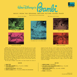 Bambi Soundtrack (Various Artists, Frank Churchill, Edward H. Plumb) - CD Trasero