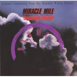 Miracle Mile Soundtrack ( Tangerine Dream) - Cartula