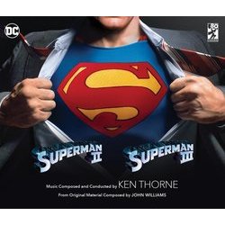 Superman II & III Soundtrack (Giorgio Moroder, Ken Thorne, John Williams) - Cartula