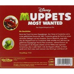 Muppets Most Wanted Soundtrack (Various Artists) - CD Trasero