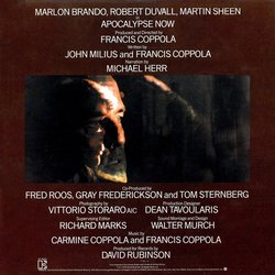 Apocalypse Now Soundtrack (Carmine Coppola, Francis Ford Coppola) - CD Trasero