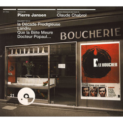 Le Boucher / La Dcade Prodigieuse / Landru / L'Oeil du Malin / Que la Bte Meure / Docteur Popaul / Juste avant la Nuit Soundtrack (Pierre Jansen) - Cartula
