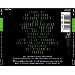 Alien Soundtrack (Elliot Goldenthal) - CD Trasero