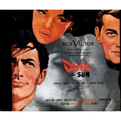 Duel in the Sun Soundtrack (Dimitri Tiomkin) - Cartula