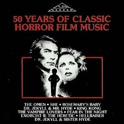 50 years of Classic Horror Film Music Soundtrack (Various Artists) - Cartula