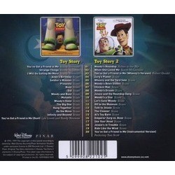 Toy Story / Toy Story 2 Soundtrack (Various Artists, Randy Newman) - CD Trasero