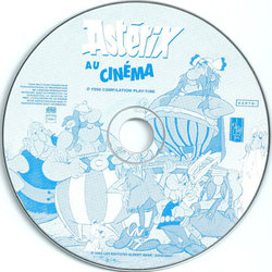 Astrix au Cinma Soundtrack (Grard Calvi, Michel Colombier, Vladimir Cosma) - cd-cartula