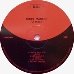 Charade Soundtrack (Henry Mancini) - cd-cartula