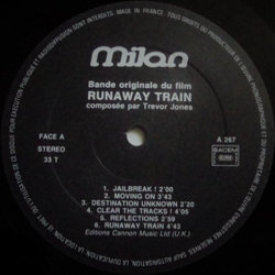 Runaway Train Soundtrack (Trevor Jones) - cd-cartula
