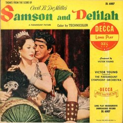Samson And Delilah Soundtrack (Victor Young) - Cartula