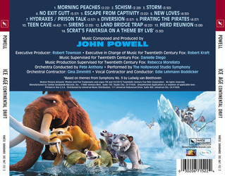 Ice Age: Continental Drift Soundtrack (John Powell) - CD Trasero
