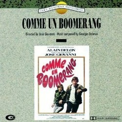 Comme un Boomerang Soundtrack (Georges Delerue) - Cartula