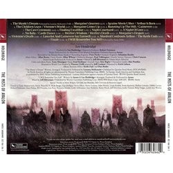 The Mists of Avalon Soundtrack (Lee Holdridge) - CD Trasero